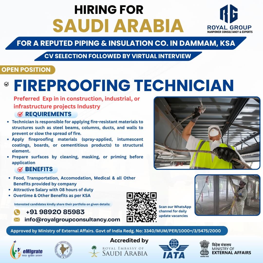 FIREPROOFING TECHNICIAN