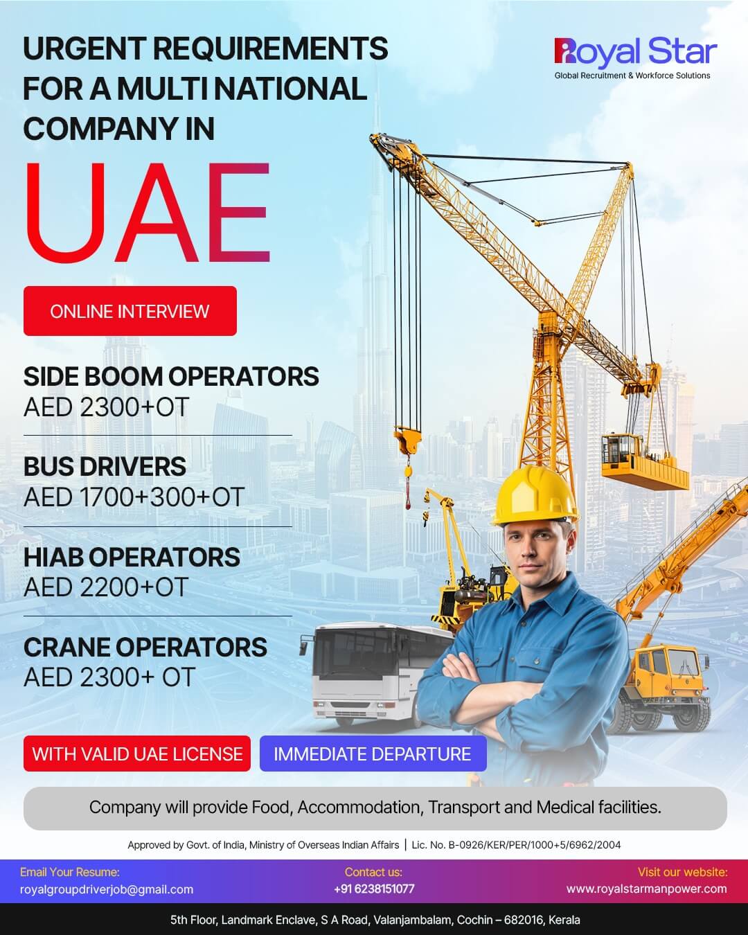 DRIVERS / OPERATORS