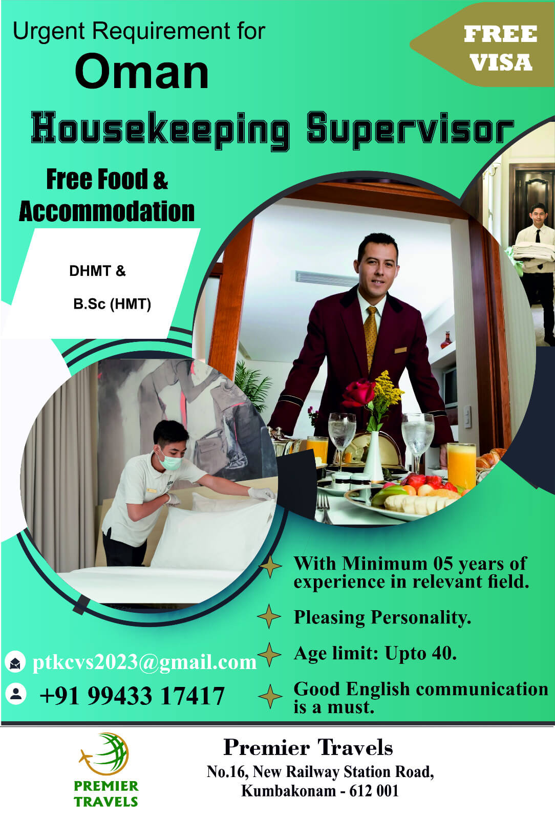 Housekeeping Supervisor