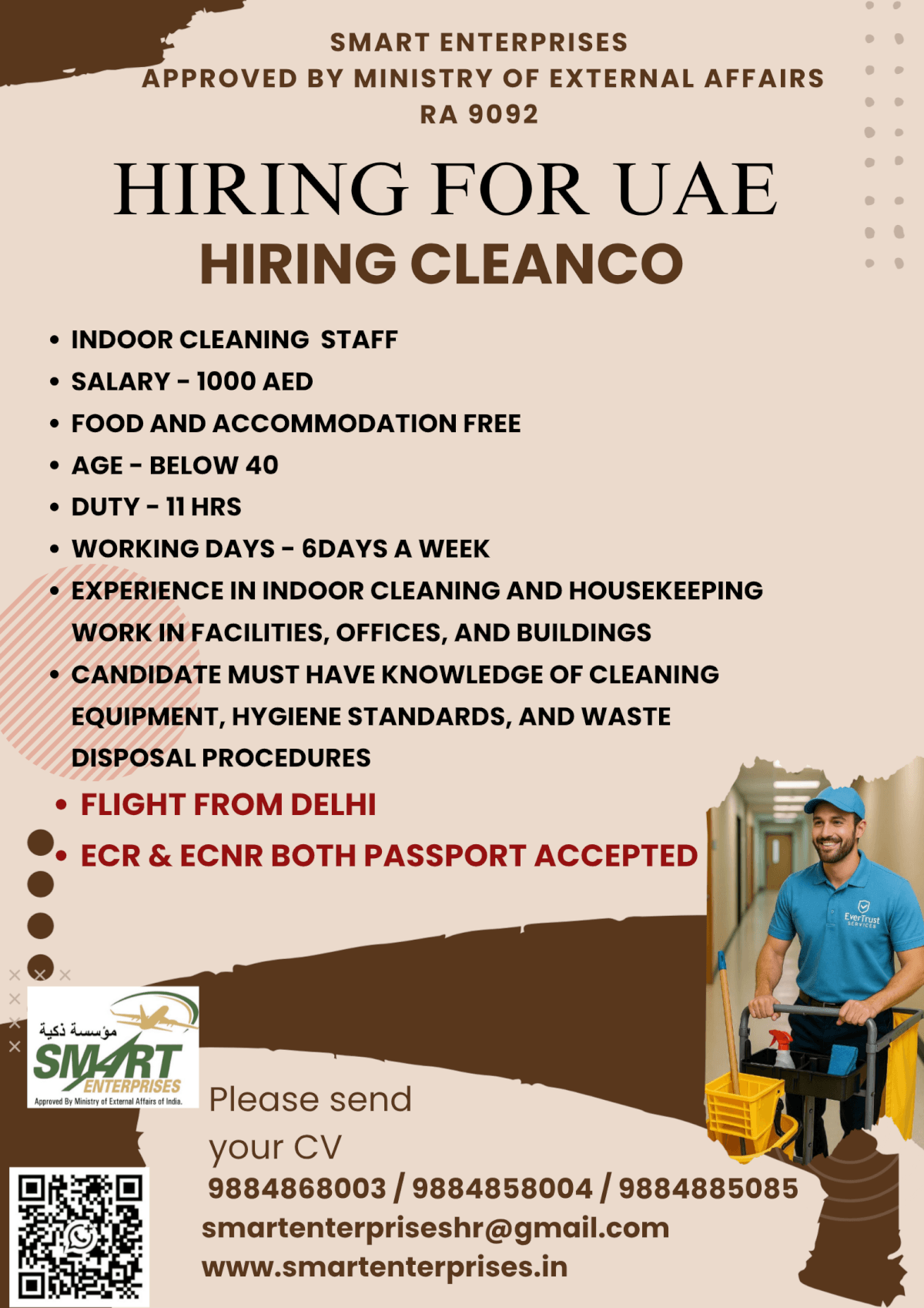 HIRING FOR UAE