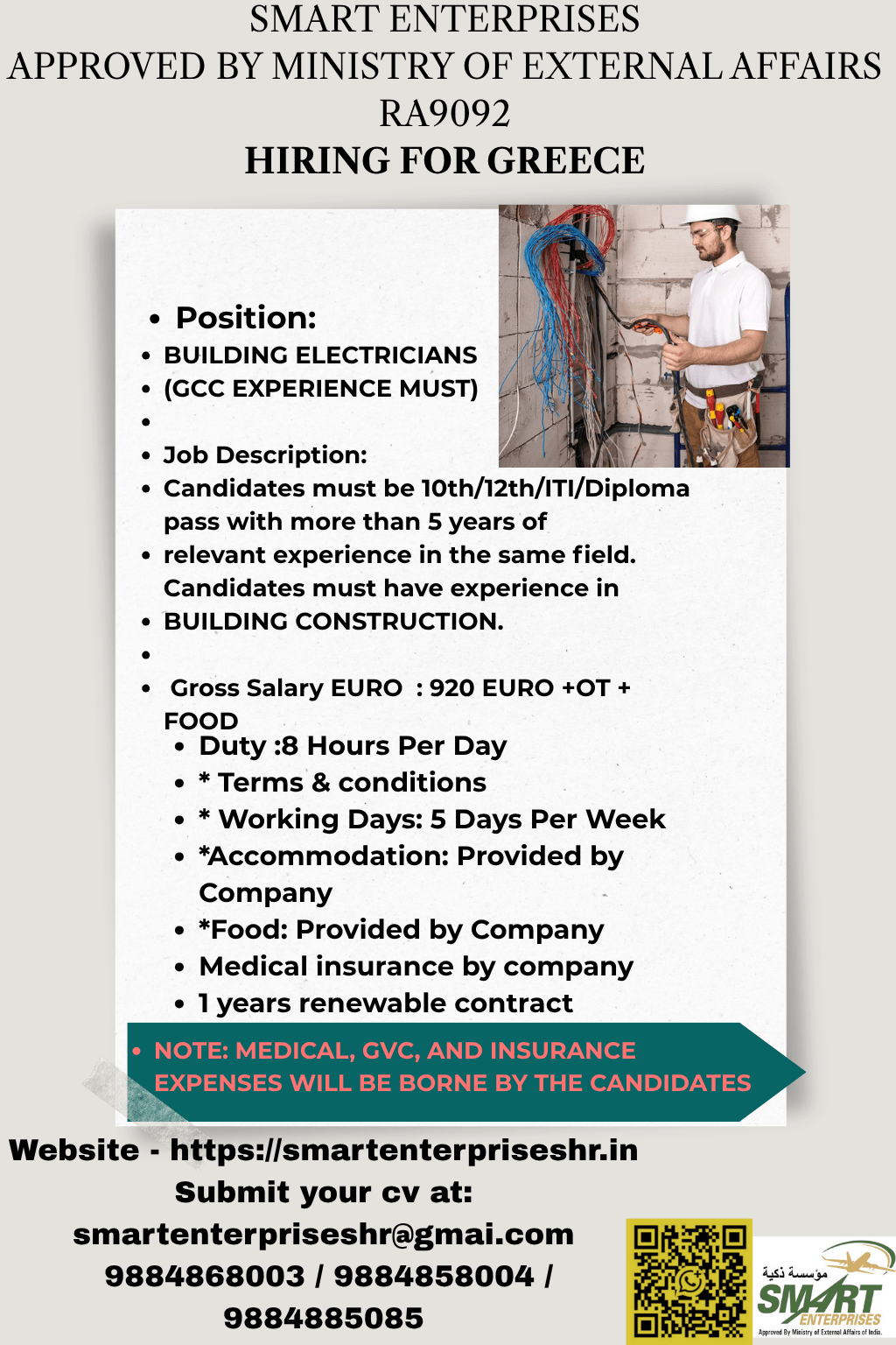 BUILDING ELECTRICIAN BUILDING ELECTRICIAN