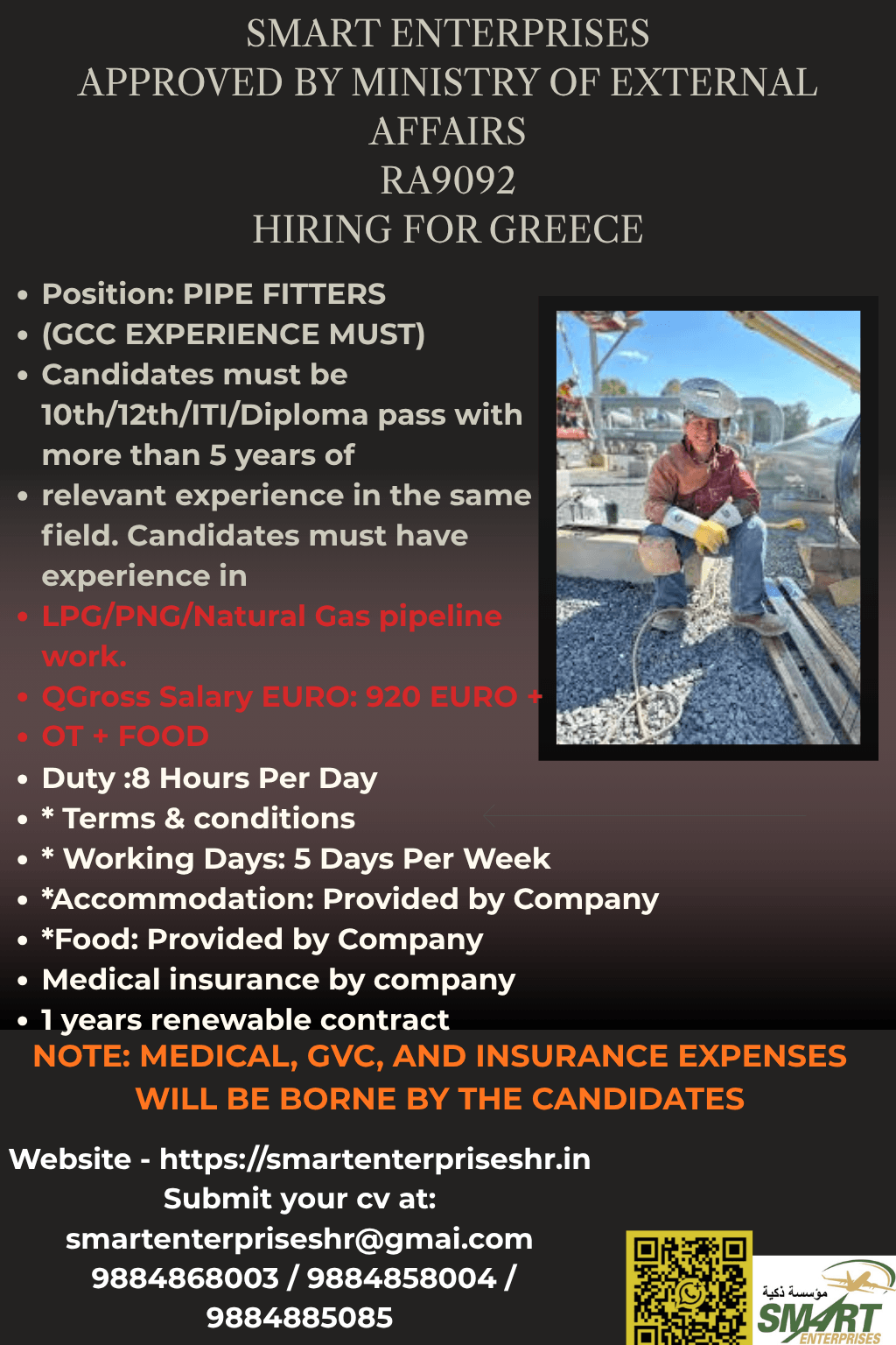 PIPE FITTERS