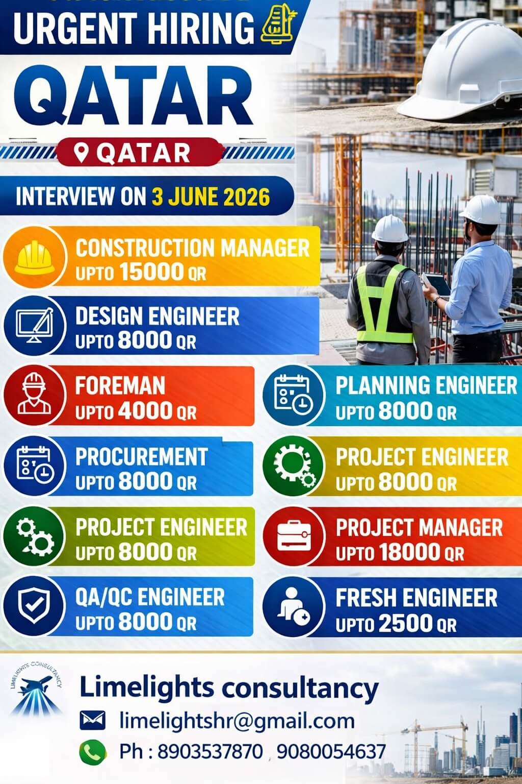 Wanted for Qatar