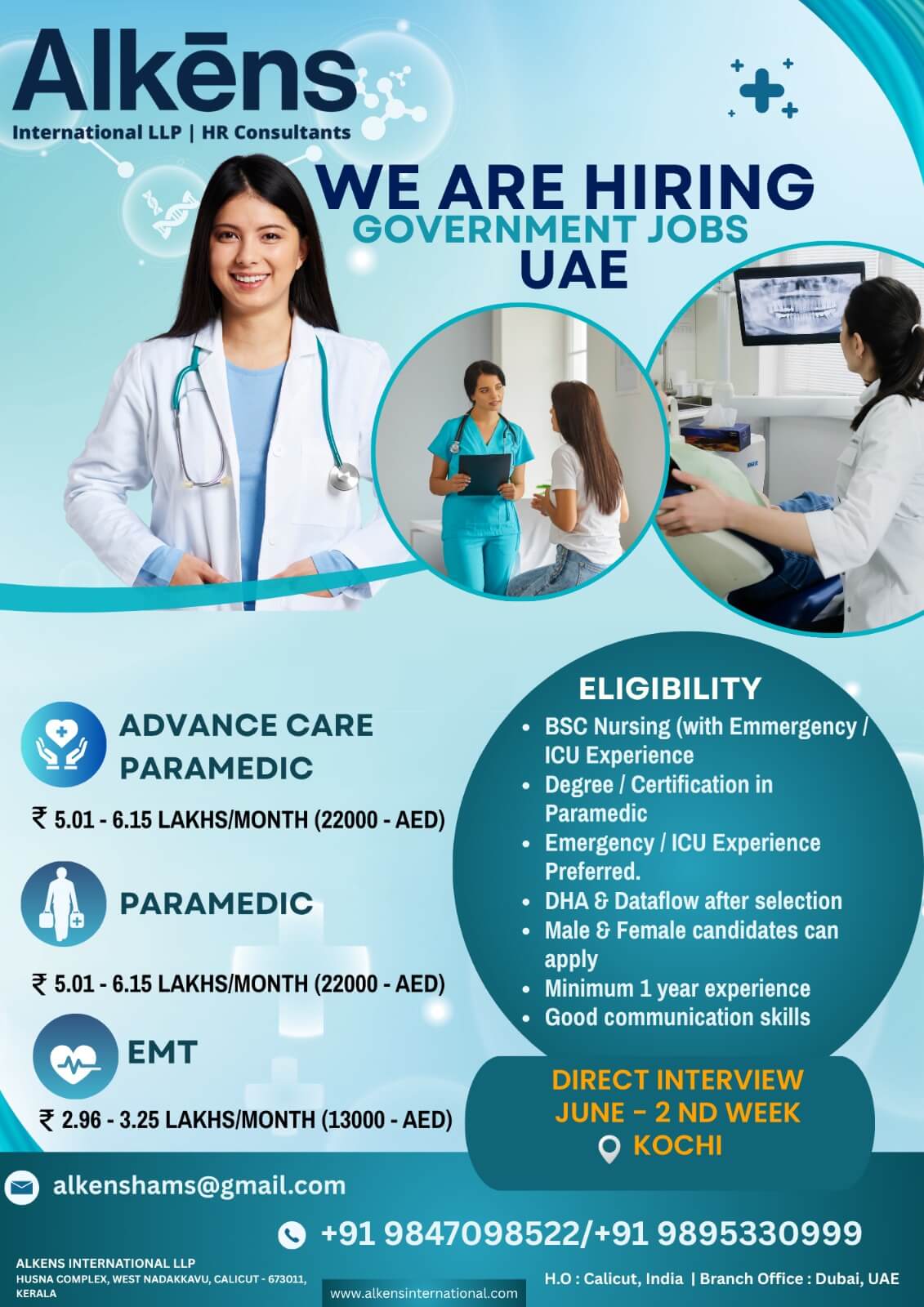HIRING FOR UAE HIRING FOR UAE
