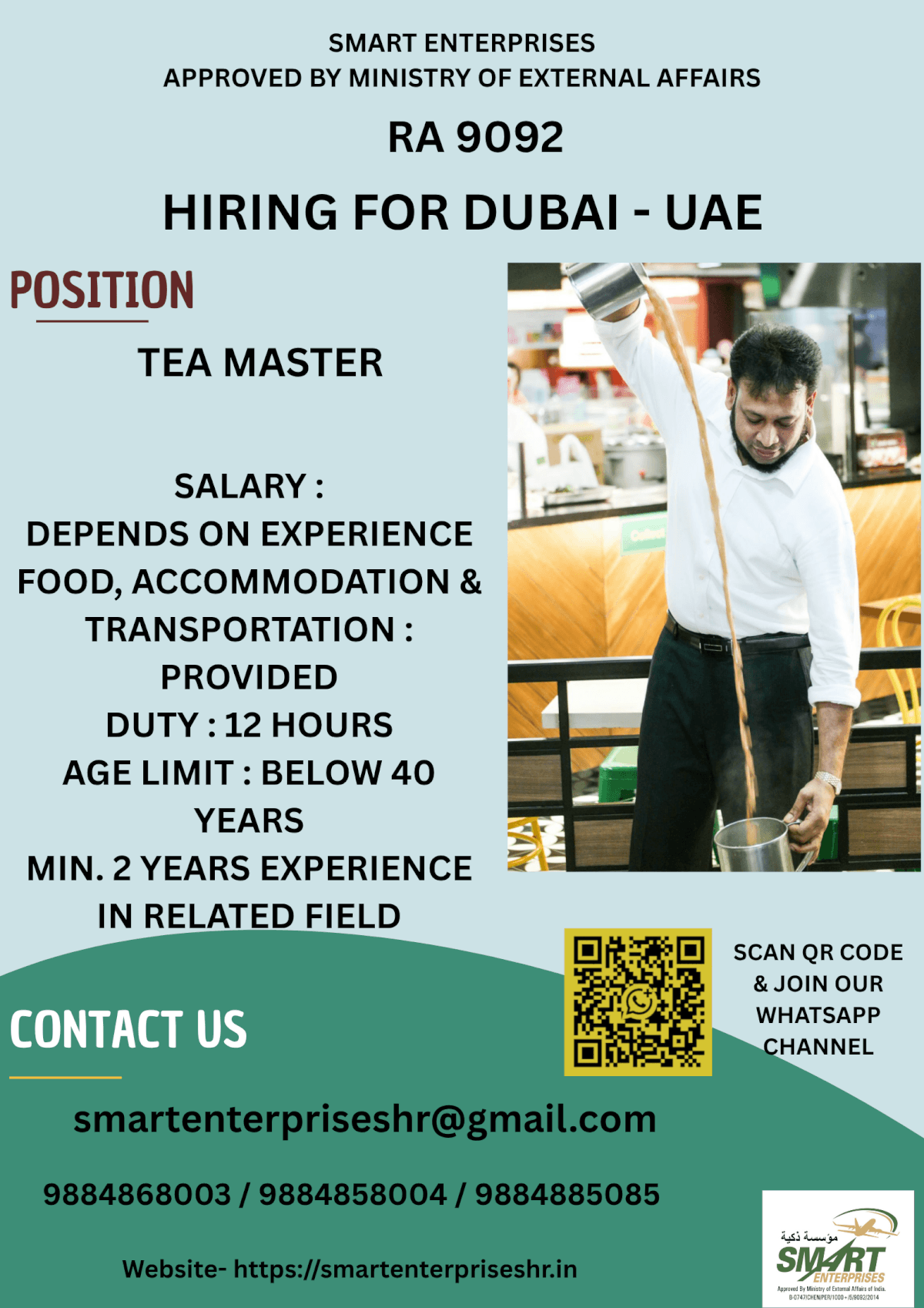 URGENT REQUIREMENT FOR DUBAI URGENT REQUIREMENT FOR DUBAI