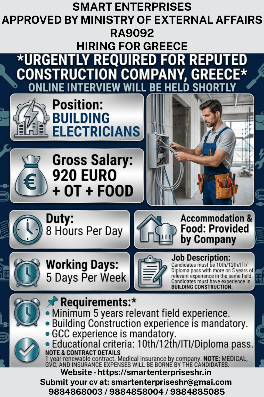 BUILDING ELECTRICIANS BUILDING ELECTRICIANS