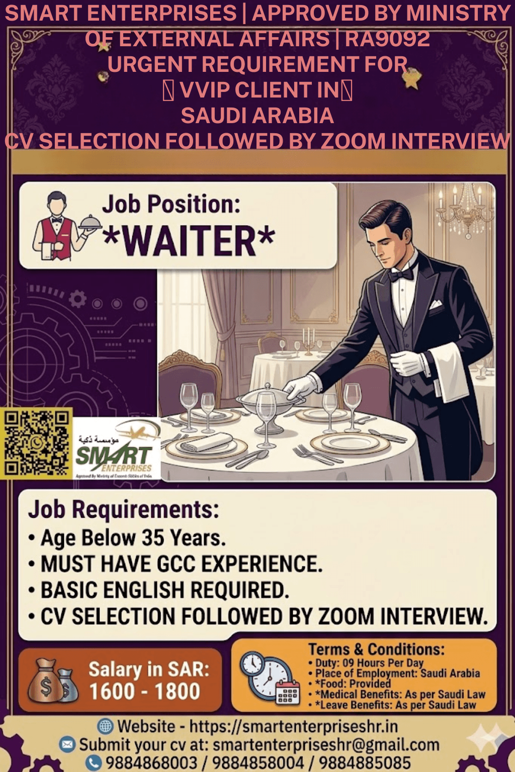 WAITER