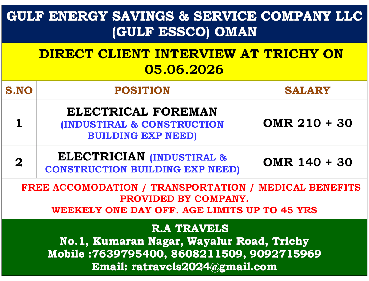 GULF ENERGY SAVINGS & SERVICE COMPANY LLC   (GULF ESSCO) OMAN