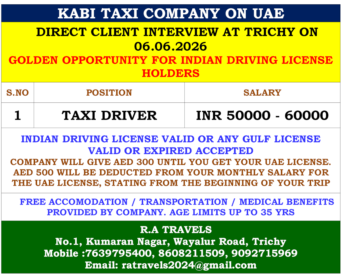 KABI TAXI COMPANY ON UAE