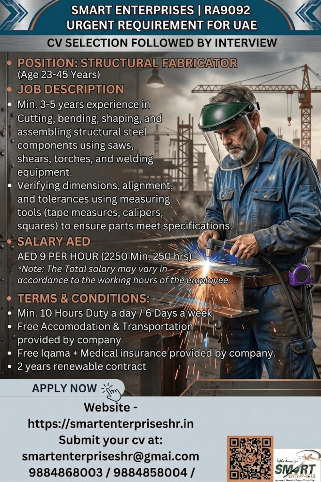 STRUCTURAL FABRICATOR