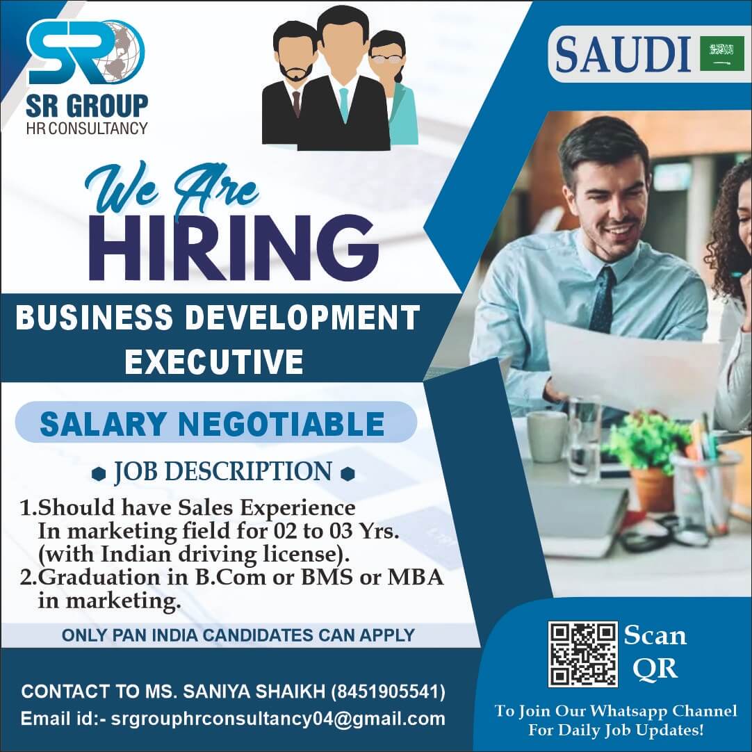 URGENT HIRING FOR SAUDI ARABIA