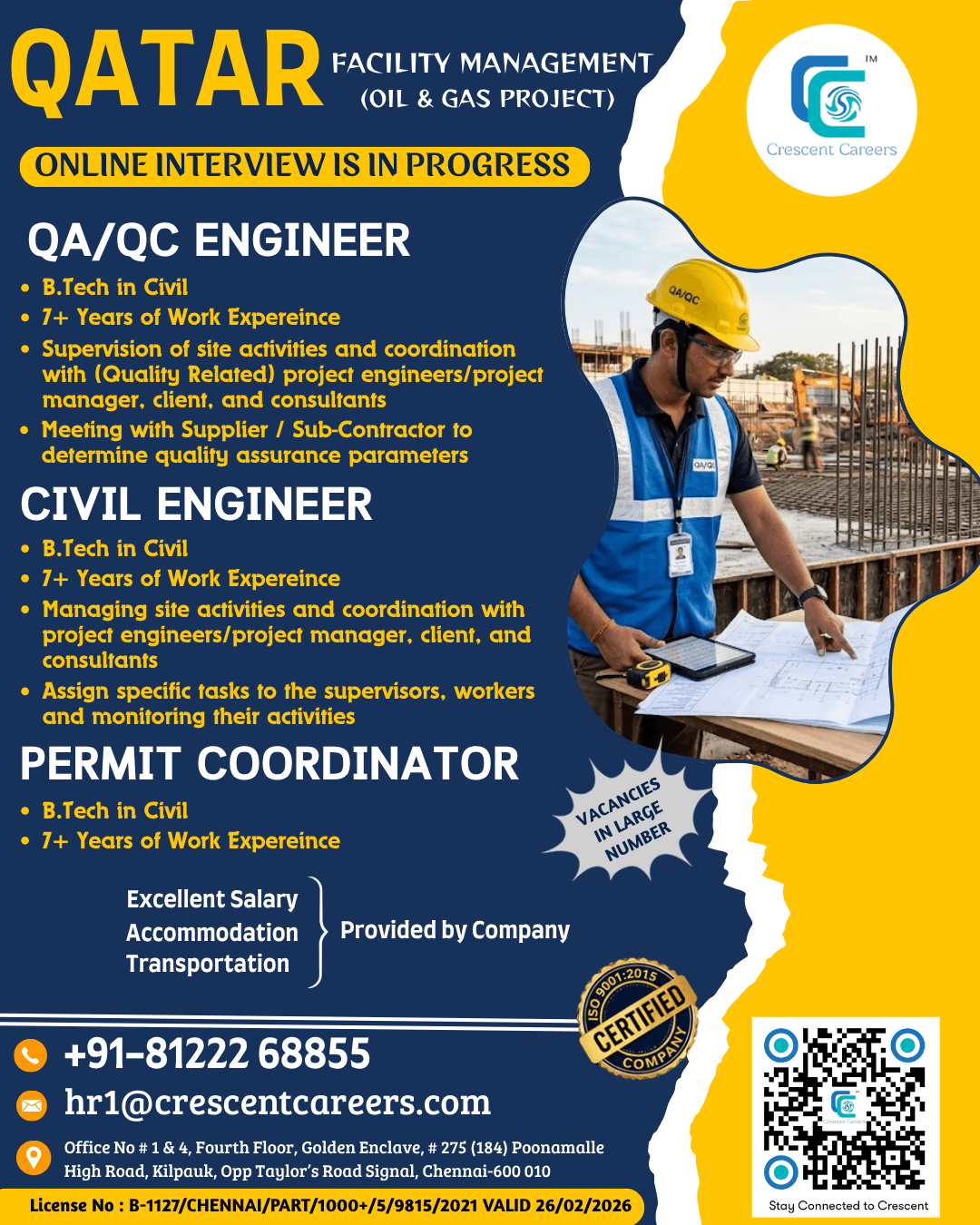 RECRUITMENT FOR QATAR COUNTRY RECRUITMENT FOR QATAR COUNTRY