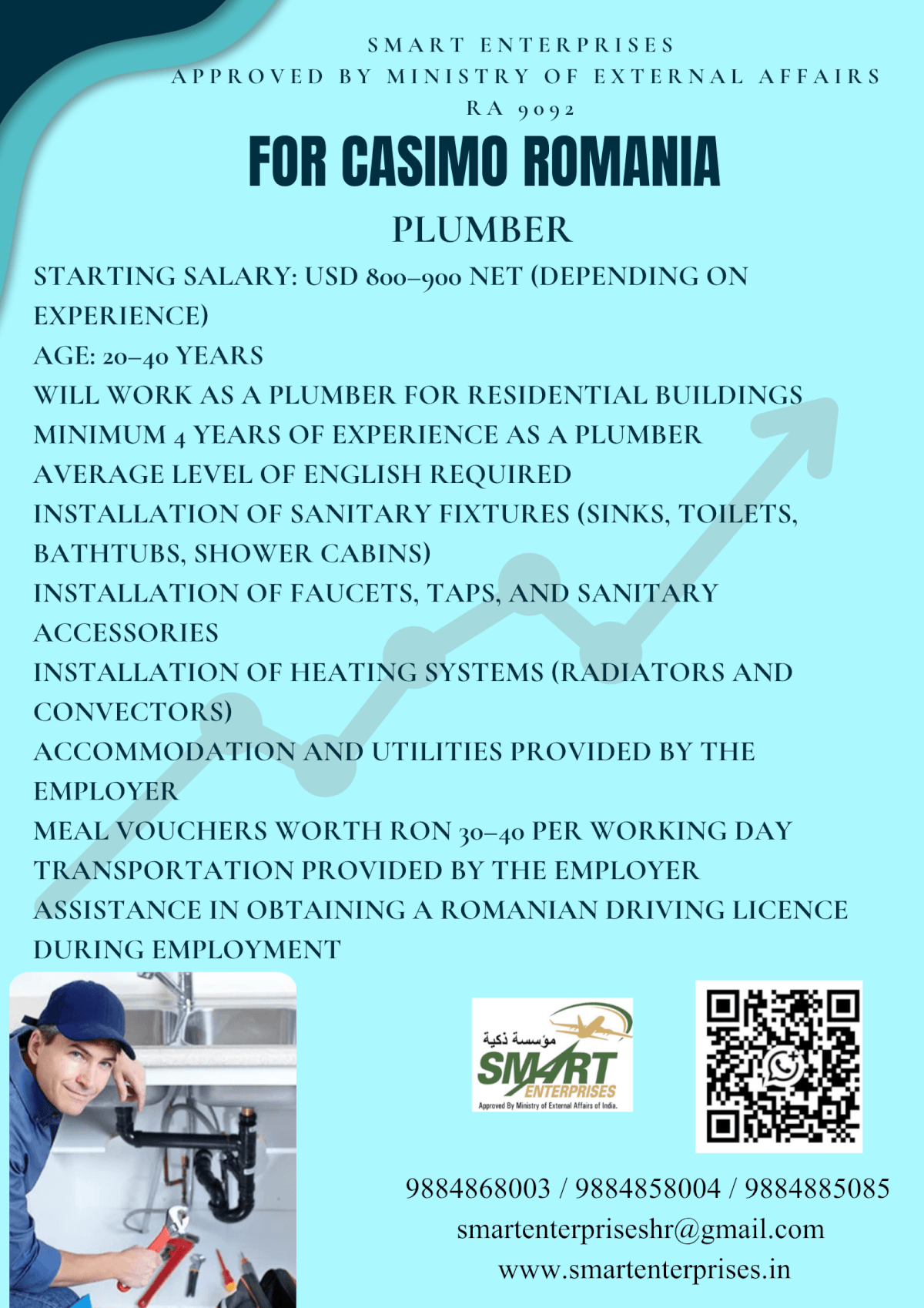 HIRING FOR ROMANIA
