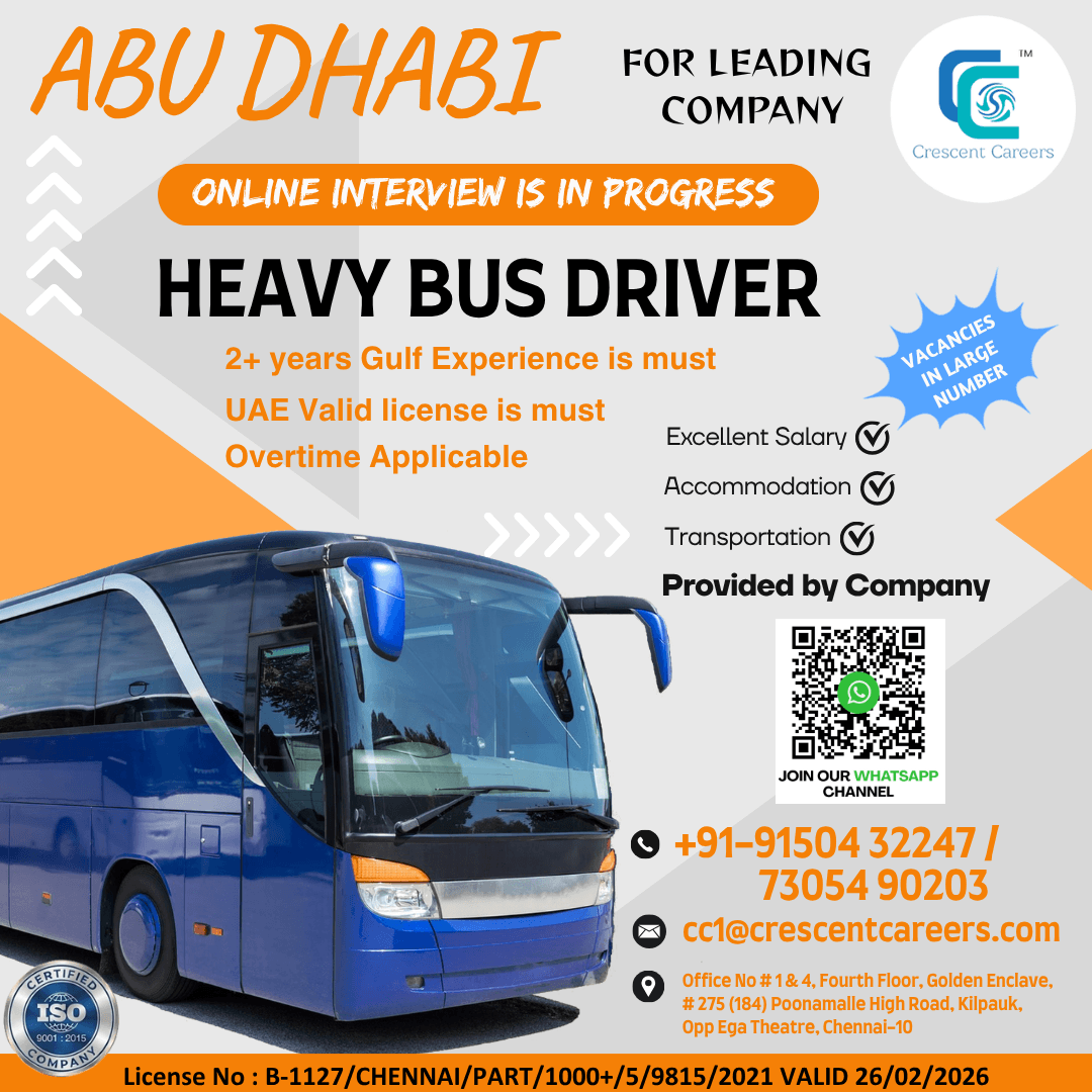 HEAVY BUS DRIVER HEAVY BUS DRIVER
