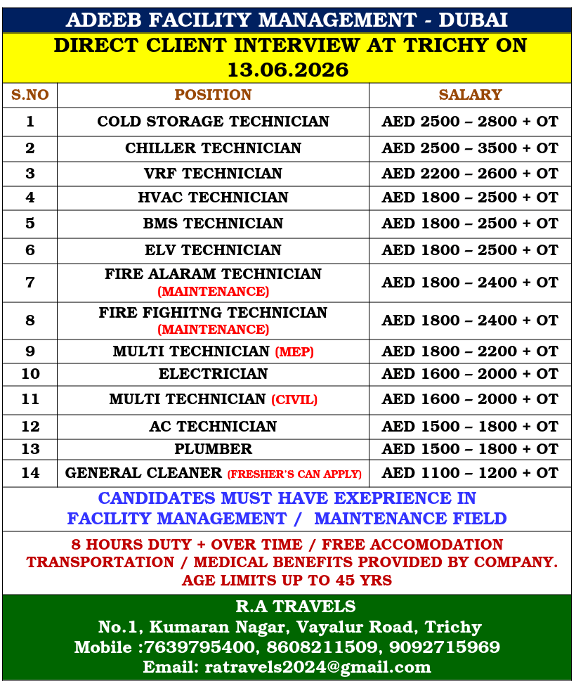 ADEEB FACILITY MANAGEMENT - DUBAI