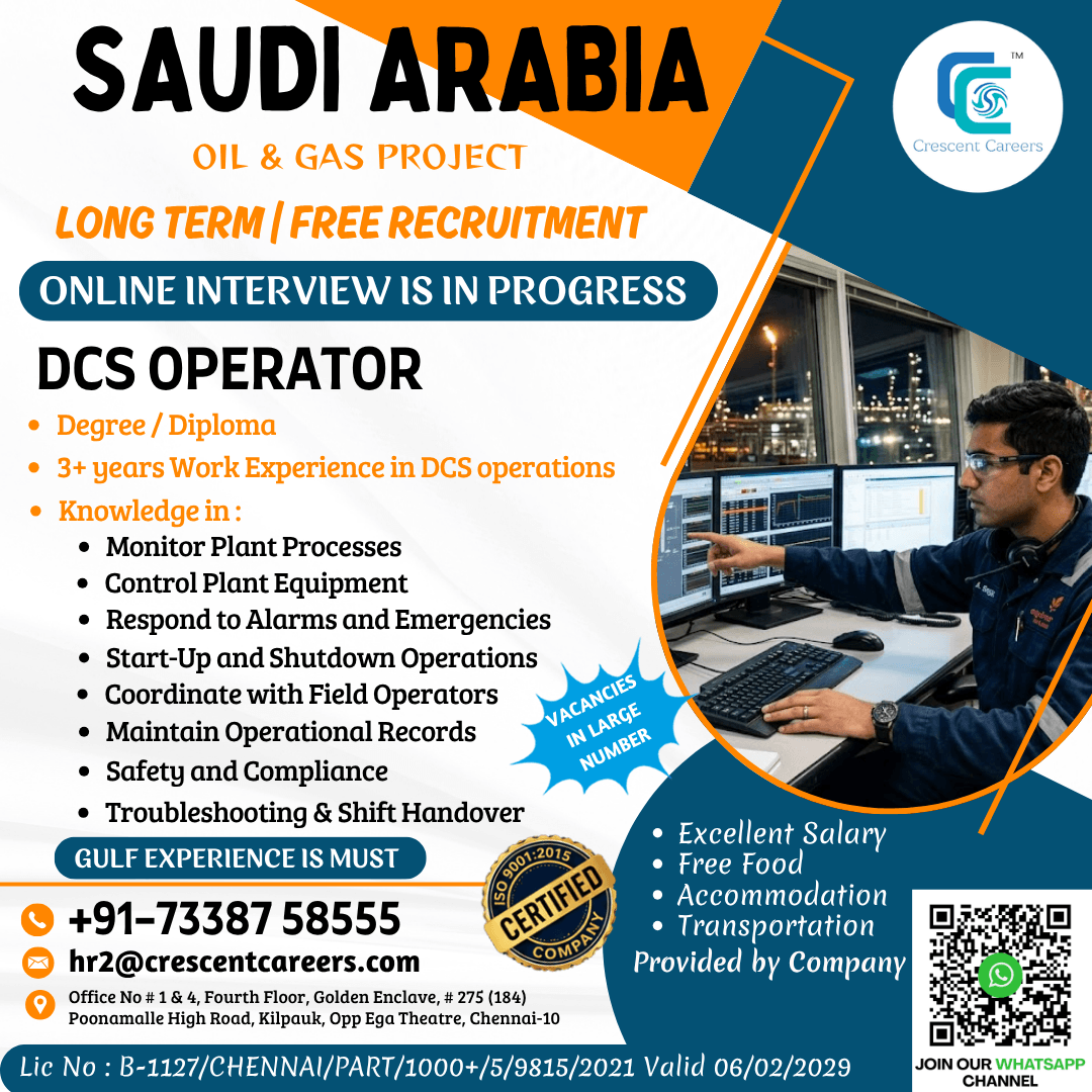 DCS OPERATOR DCS OPERATOR