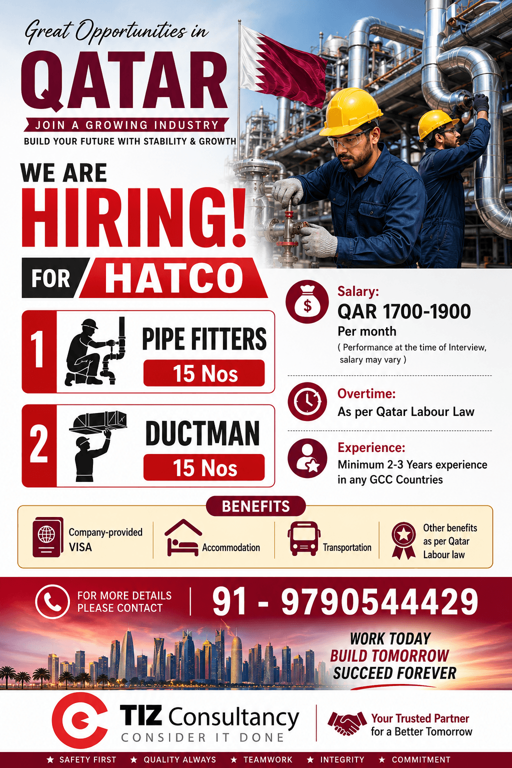 Pipe Fitter & Ductman