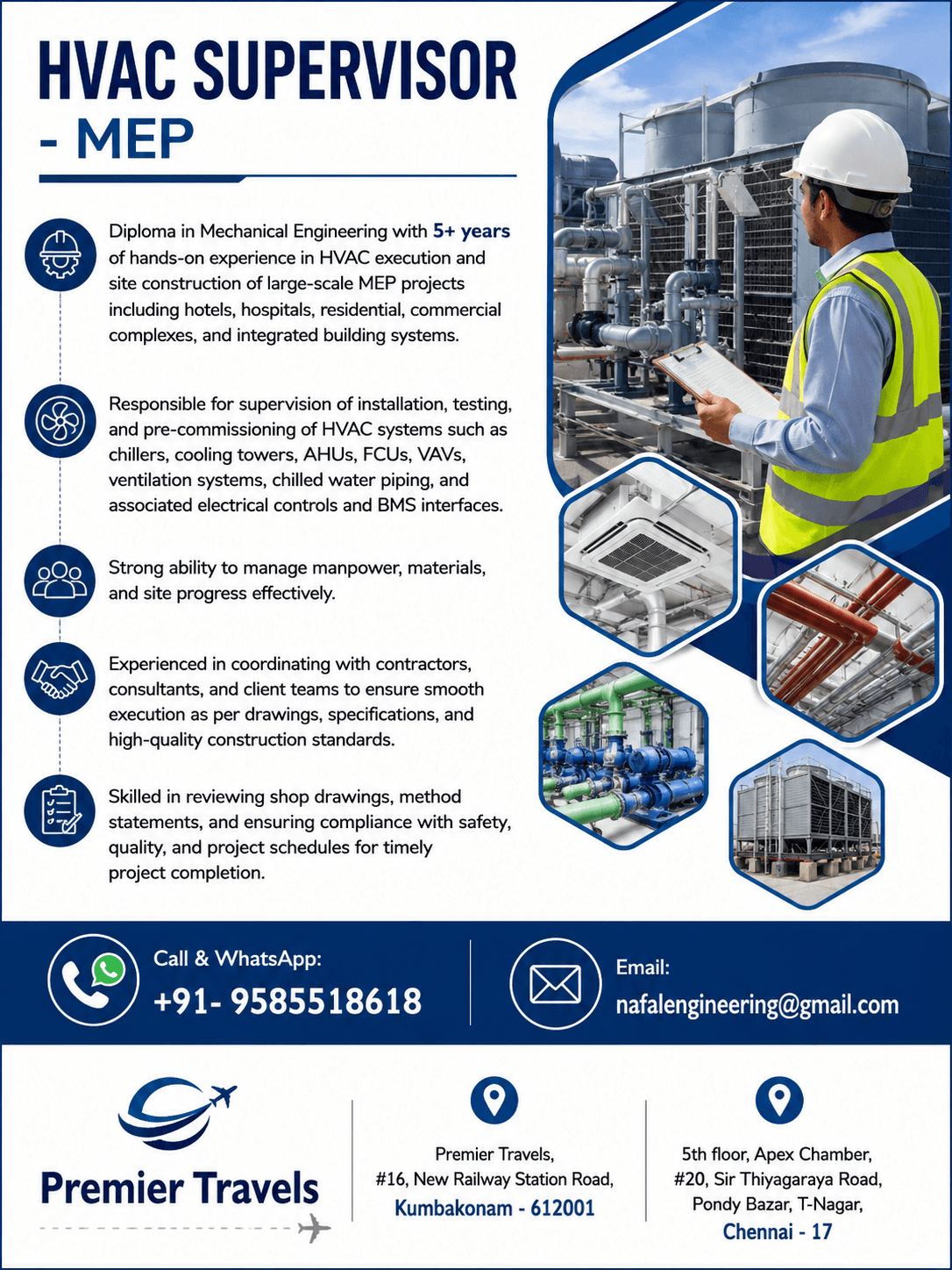 HVAC Supervisor - MEP