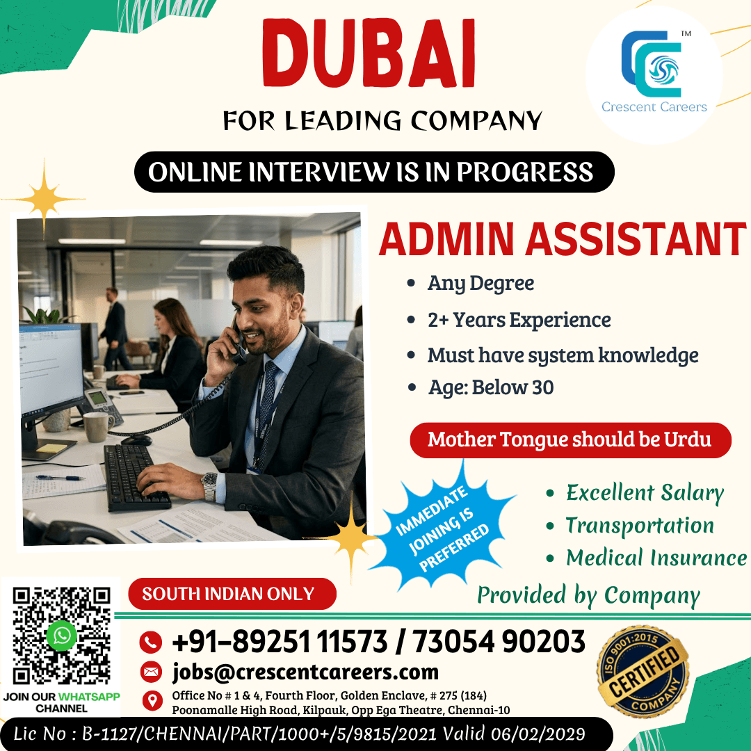 ADMIN ASSISTANT