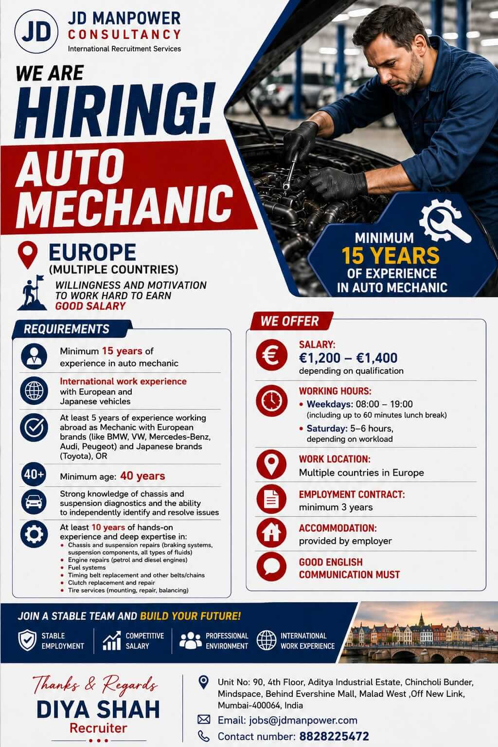 EUROPE JOB