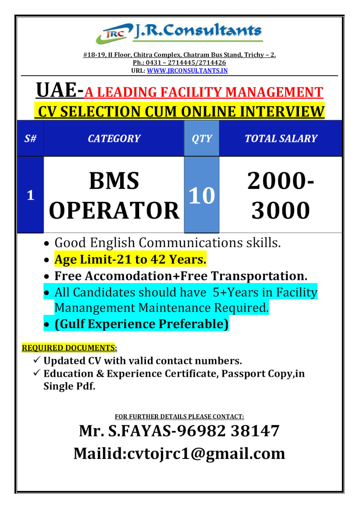 UAE- A LEADING FACILITY MANAGEMENT COMPANY