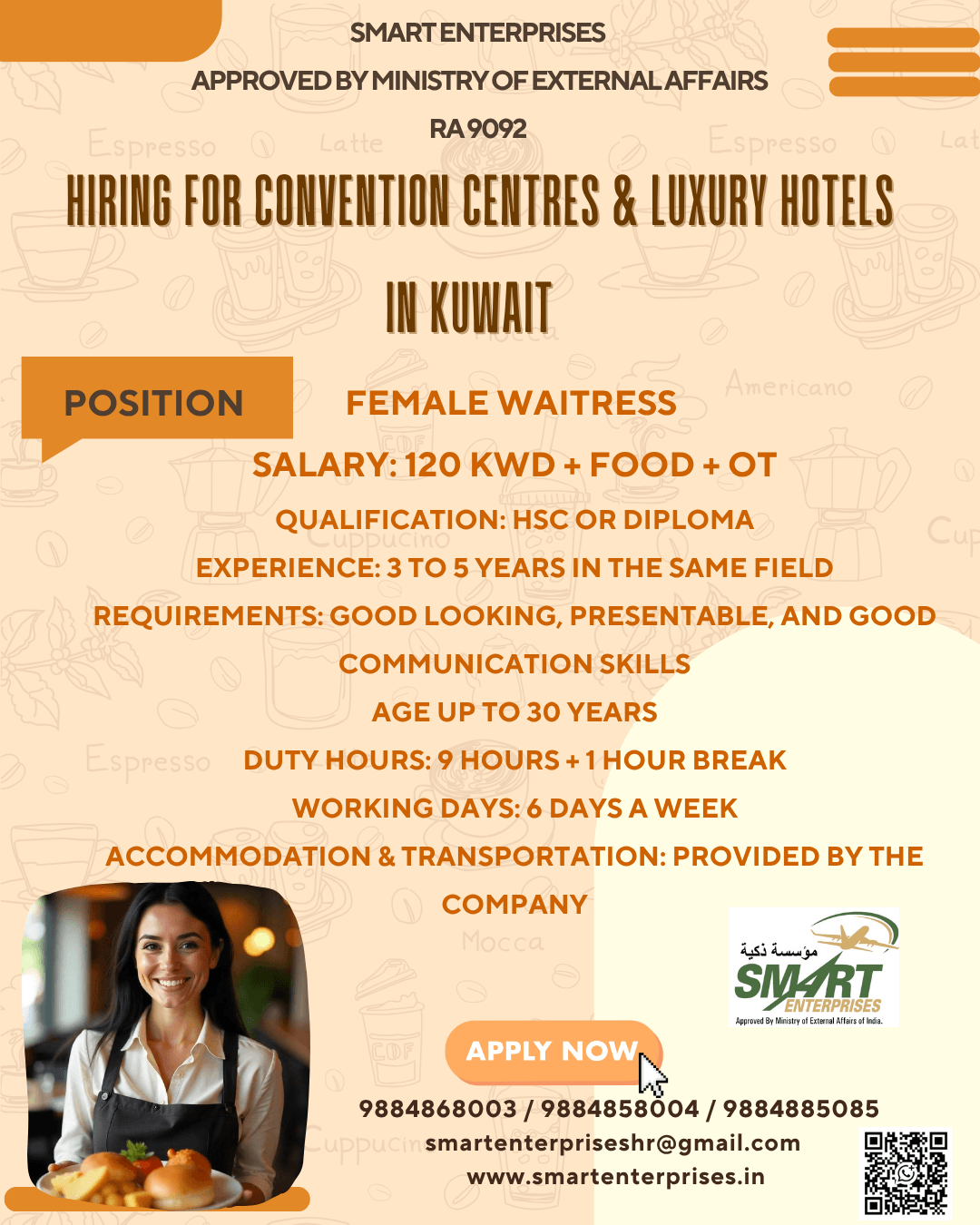 HIRING FOR KUWAIT