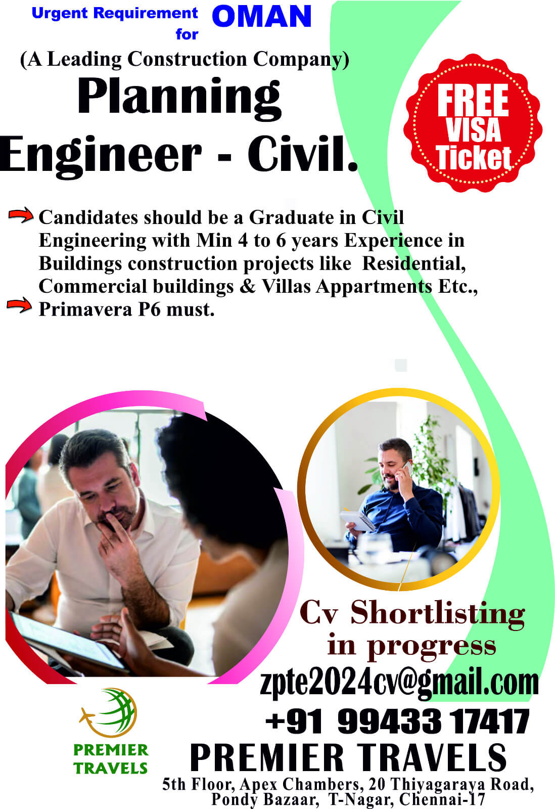 Planning Engineer Civil Planning Engineer Civil