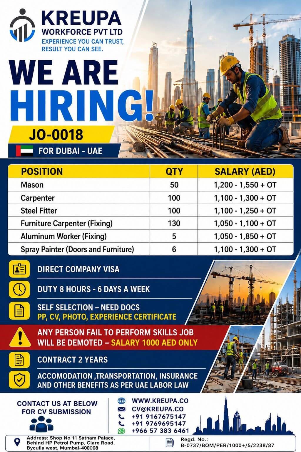 HIRING FOR LEADING COMPANY IN UAE HIRING FOR LEADING COMPANY IN UAE