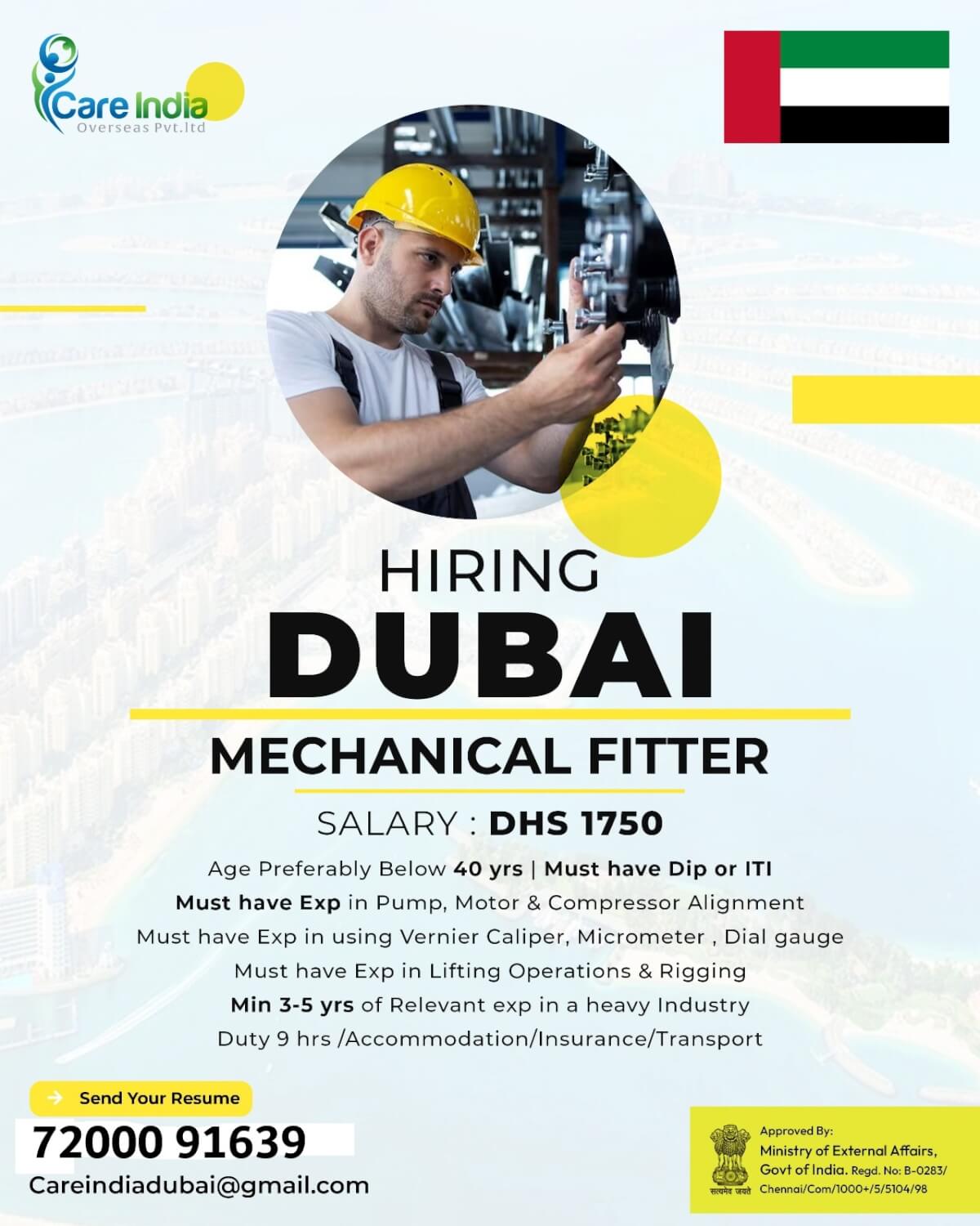 Mechanical fitter Mechanical fitter