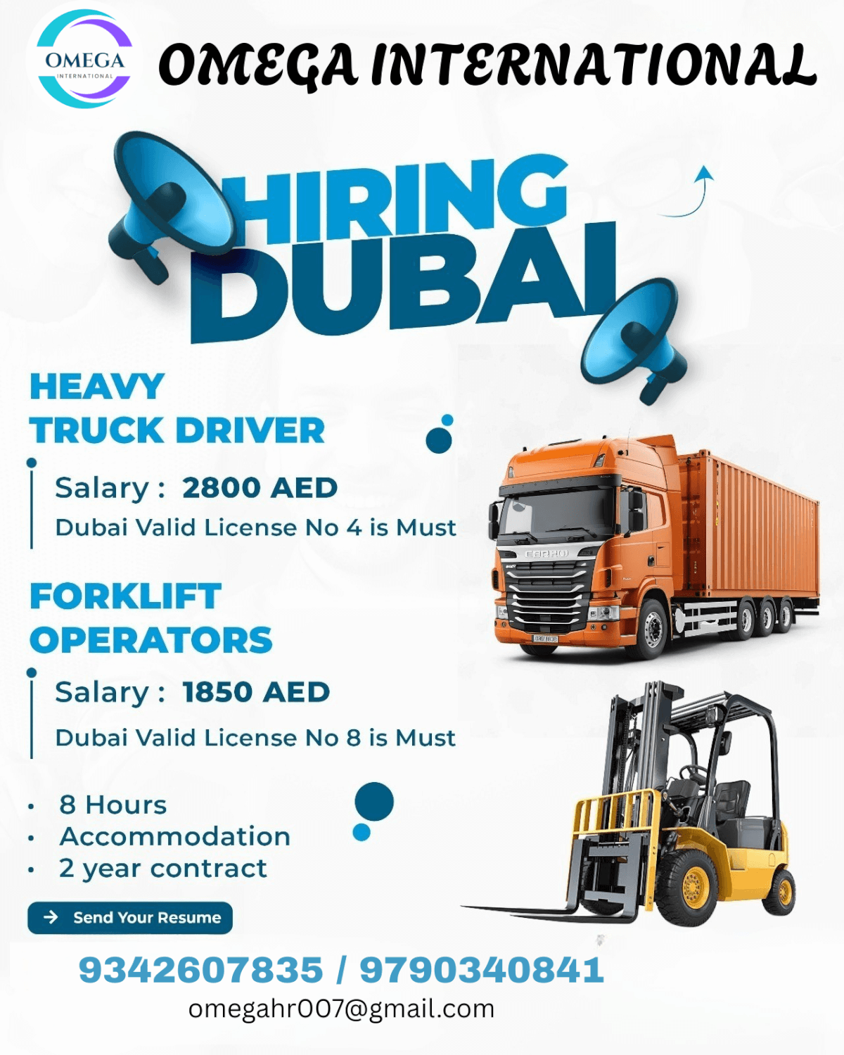 Requirement -DUBAI