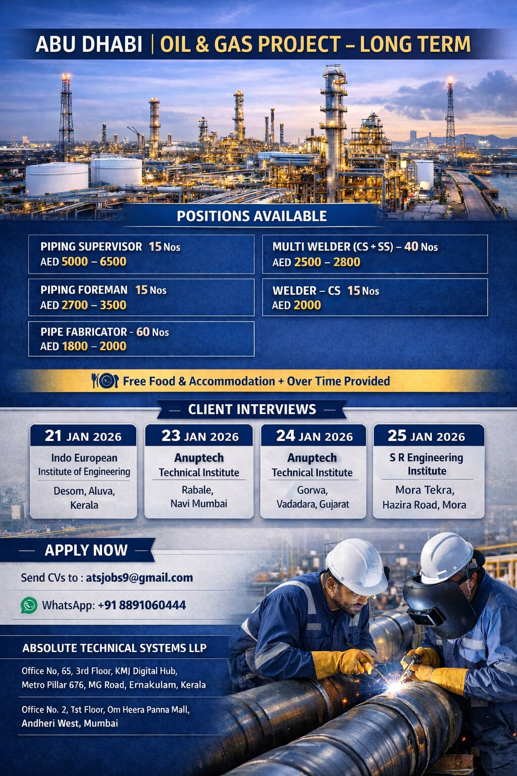 Prestigious Oil & Gas Company in Abu Dhabi