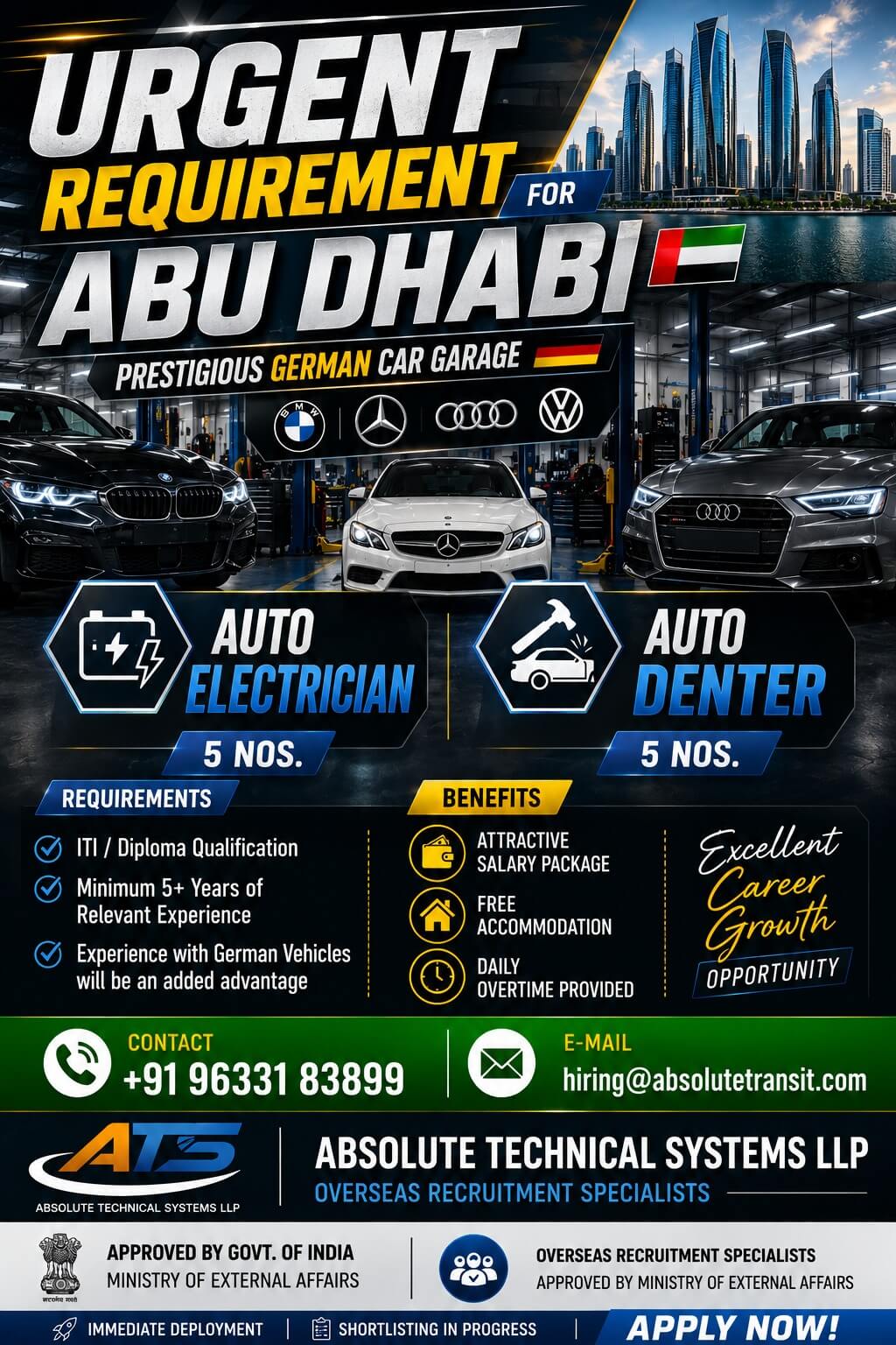 Auto Electrician & Auto Denter